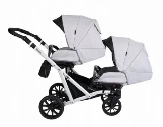 Коляска для двойни Kunert Booster Light Grey купить в Кишиневе. Фото 3