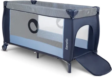 Манеж-кровать 2 в 1 Lionelo Sven Plus Blue Navy купить в Кишиневе. Фото 4