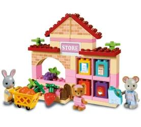 Set construcție Androni Giocattoli Market, 60 elemente cumpăra în Chișinau. Foto 3