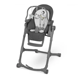 Стульчик для кормления 2 в 1 Lionelo Cora Plus Grey Stone  купить в Кишиневе. Фото 3