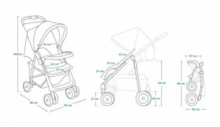 Прогулочная коляска Lionelo Emma Plus Stone купить в Кишиневе. Фото 21