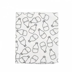 Scutec din tricotaj Twins Milk Black/White cumpăra în Chișinau