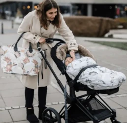 Plic pentru carucior La Millou Combo Heron In Crem Lotus cumpăra în Chișinau. Foto 7