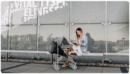 Прогулочная коляска Lionelo Elia Tropical Turquoise купить в Кишиневе. Фото 15