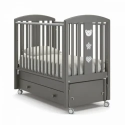 Детская кроватка качалка с ящиком (на колесах) Gandylyan Дени Люкс муссон купить в Кишиневе