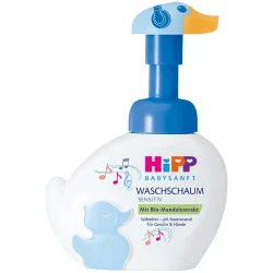 Пена для лица и рук для детей HiPP BabySanft Duck, 250 мл купить в Кишиневе. Фото 1