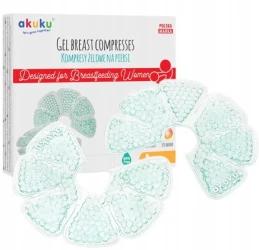 Компресы для груди Akuku с гелем, 2 шт. купить в Кишиневе. Фото 1