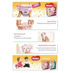 Scutece-chiloței Huggies Girl 6 (15-25 kg), 44 buc cumpăra în Chișinau. Foto 8