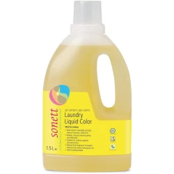 Жидкое моющее средство Sonett Color Mint & Lemon, 1500 мл купить в Кишиневе. Фото 1