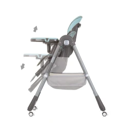 Стул для кормления Chipolino First Spoon Teal купить в Кишиневе. Фото 5