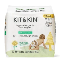 Подгузники eco гипоаллергенный Kit&Kin 5 (11+ кг), 28 шт. купить в Кишиневе. Фото 1