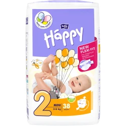 Scutece Bella Baby Happy Mini 2 (3-6 kg), 38 buc. cumpăra în Chișinau. Foto 1