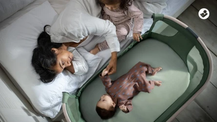 Кроватка Co-sleeper Maxi Cosi Iora Air Beyond Green купить в Кишиневе. Фото 10