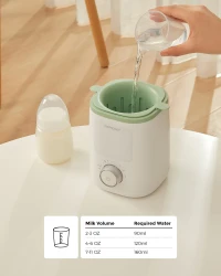 Încălzitor pentru biberoane Momcozy 4 in 1 Nutri Smart White & Mint cumpăra în Chișinau. Foto 6
