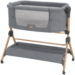 Patuc Co-sleeper + Scaun de masa 2 in 1 KikkaBoo Sleat Me Grey cumpăra în Chișinau. Foto 3