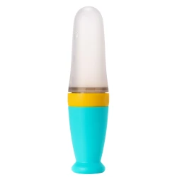 Lingură cu rezervor pentru bebeluși U-Grow Yellow&Turquoise cumpăra în Chișinau. Foto 2