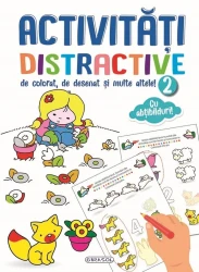 Carte Activități distractive de colorat, de desenat 2 cumpăra în Chișinau. Foto 1