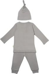 Комплект из 3 штук BabyCosy Bamboo Grey (9-12М) купить в Кишиневе. Фото 4
