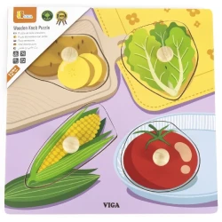 Puzzle Viga Legume, 4 elemente cumpăra în Chișinau. Foto 2