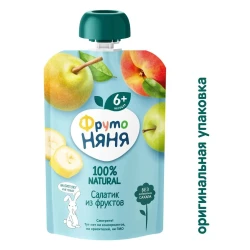 Piure ФрутоНяня din salată din 4 fructe (6 luni+), 90 g cumpăra în Chișinau. Foto 7