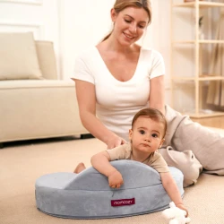 Подушка для кормления Momcozy Exclusive Memory Grey, 57x37 см купить в Кишиневе. Фото 8