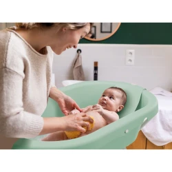 Cadă cu suport și termometru FoppaPedretti Bath&Co Mint, 80 cm cumpăra în Chișinau. Foto 5