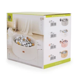Игровой манеж с шариками Moni Boucle 200 balls Ivory купить в Кишиневе. Фото 4