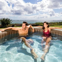 Jacuzzi Intex SPA Sahara Tan Round Bubble Spa 236х71 cm, 1339 litri, 8 persoane cumpăra în Chișinau. Foto 4