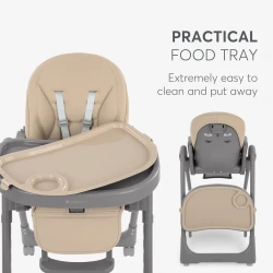 Стул для кормления Kikkaboo Pastello 2 Beige купить в Кишиневе. Фото 2