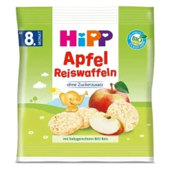 Prăjituri de orez HiPP cu mere (8 luni+), 30 gr cumpăra în Chișinau. Foto 1