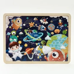 Puzzle de lemn Classic World Cosmos, 49 elemente cumpăra în Chișinau. Foto 1