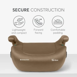 Inaltator auto-buster 125-150 cm (i-Size) Isofix KikkaBoo i-Tip 2 Beige cumpăra în Chișinau. Foto 5