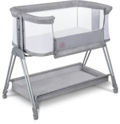 Patuț pentru copii 2 in 1 Lionelo Luna Grey Concrete cumpăra în Chișinau. Foto 14