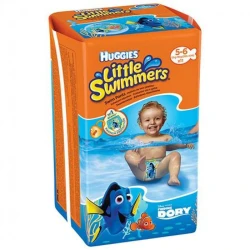 Подгузники-трусики для плавания Huggies Little Swimmers 5-6 (12-18 кг), 11 шт. купить в Кишиневе. Фото 10