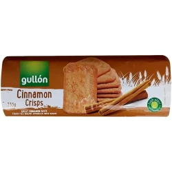 Biscuiti Gullon Cinnamon Crisps (36 luni+), 235 gr cumpăra în Chișinau. Foto 1