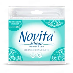 Bețișoare din bumbac Novita Delicate, 100 buc. cumpăra în Chișinau. Foto 1