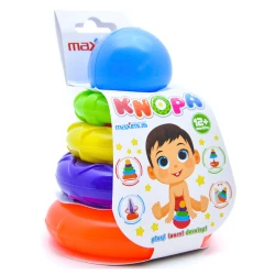 Piramida 2 în 1 Maximus Knopa Multicoloured cumpăra în Chișinau. Foto 1