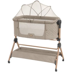 Детская кроватка 2 в 1 KikkaBoo Sleat Me Beige купить в Кишиневе