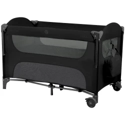 Patut pliabil KikkaBoo Milky Way Black cumpăra în Chișinau. Foto 1