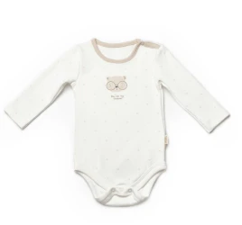 Body cu mânecă lungă BabyCosy Ecru & Ivory, 2 buc. (9-12L) cumpăra în Chișinau. Foto 3