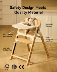 Стульчик для кормления Momcozy DinerPal купить в Кишиневе. Фото 6