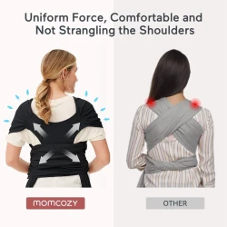 Marsupiu Momcozy Wrap Black cumpăra în Chișinau. Foto 6