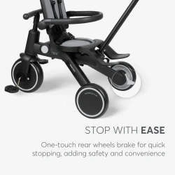 Трёхколёсный велосипед Kikkaboo 8in1 Trix 2 Grey купить в Кишиневе. Фото 6