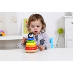 Piramida Tooky Toy Pinguin cumpăra în Chișinau. Foto 2