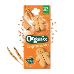 Biscuiți Organix Gingerbread Men Biscuits (12 luni+), 135 g cumpăra în Chișinau. Foto 1
