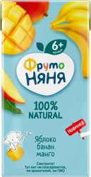 Suc mere-banana-mango ФрутоНяня (6 luni+), 200 ml cumpăra în Chișinau. Foto 1