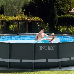 Бассейн для детей Intex Ultra XTR Frame + фильтрующий насос 5700 л/ч, 19156 литров купить в Кишиневе. Фото 4