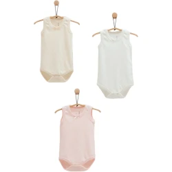 Body fără mânecă Caramell Basic Pink & Beige, 3 buc. (0L) cumpăra în Chișinau. Foto 1