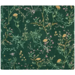 Paturica KikkaBoo Double layer Secret Garden Green, 100x100 cm cumpăra în Chișinau