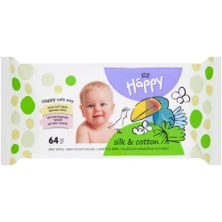 Servetele umede pentru igiena intima Bella Baby Happy Silk & Cotton, 64 buc. cumpăra în Chișinau. Foto 1